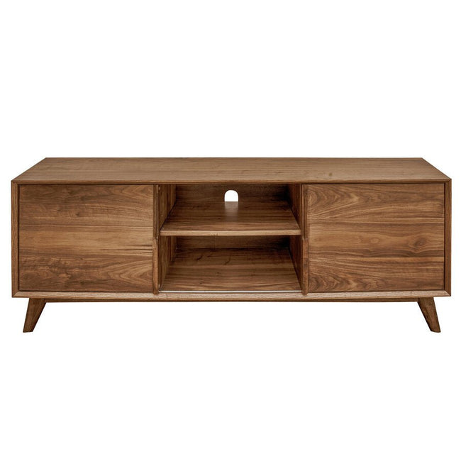 Sedona Modern Media Cabinet in Walnut - walnut media cabinet by Unique Furniture - Whats New Furniture Portland OR