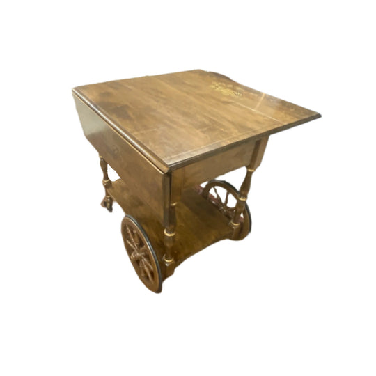 Vintage 1950's Wagon Tea Cart