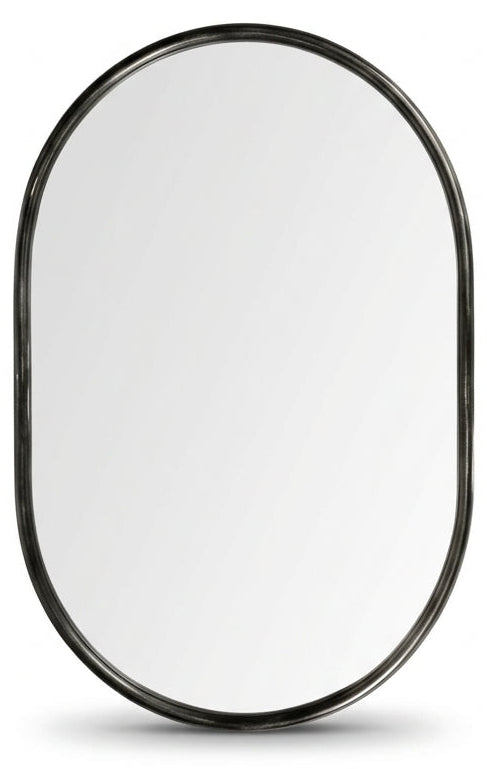 Sylvia Oval Mirror - Studio Front - What's New Furniture Portland Oregon