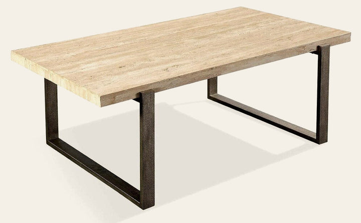 Ariela Coffee Table in Taupe - rectangular coffee table by Modus - Whats New Furniture Portland OR