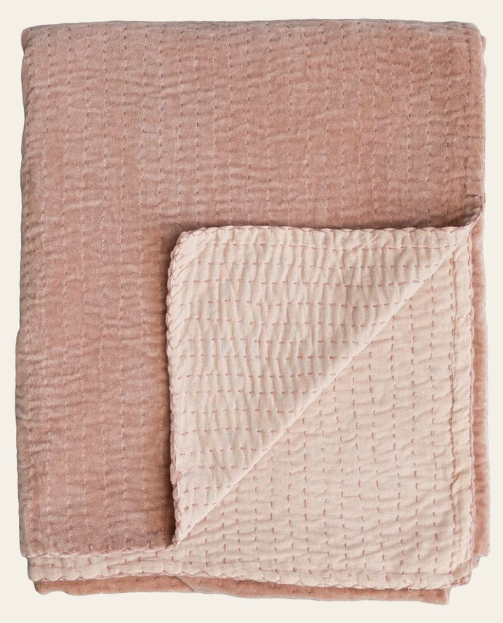 Cotton Velvet Throw - Whats New Furniture - Portland, Oregon