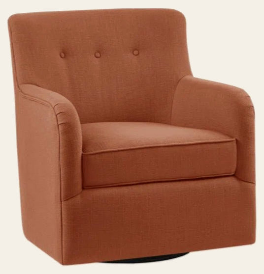 Adele Swivel Chair in Spice - swivel chair by Olliix - Whats New Furniture Portland OR