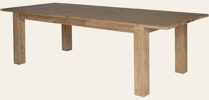 Bedford Extendable Dining Table in Brushed Brown - extendable dining table by NPD - Whats New Furniture Portland OR