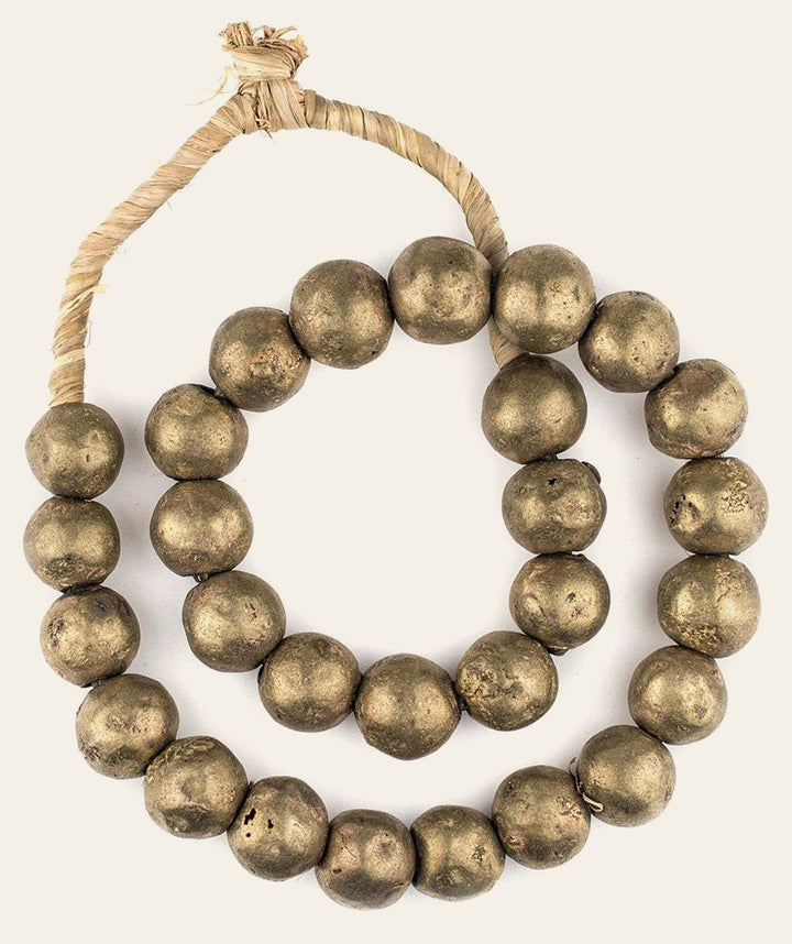 Jumbo Brass Decor Beads in Brass - decor beads - Whats New Furniture Portland OR