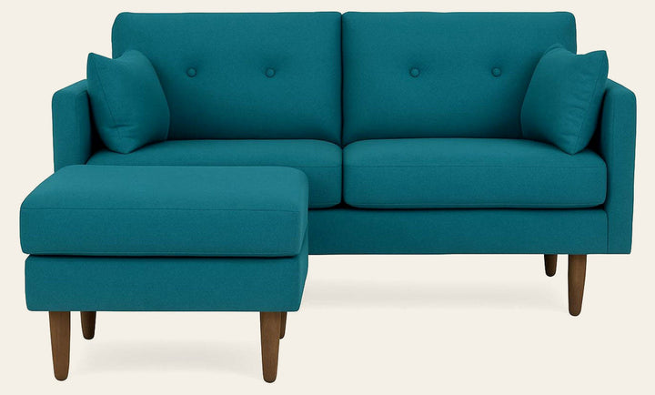 Mid Century Loveseat & Ottoman - Whats New Furniture - Portland, Oregon