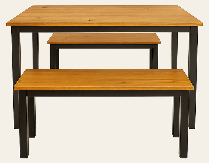 Reclaimed Barn Wood Table w/Benches - Whats New Furniture - Portland, Oregon