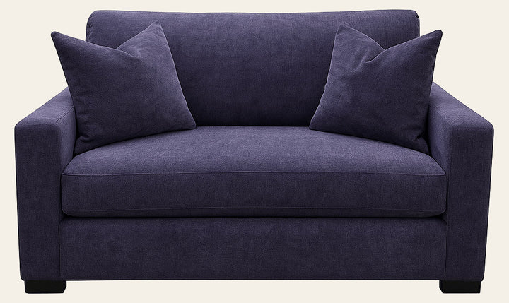 Nova Double Chair in Purple - double chair loveseat by Stanton - Whats New Furniture Portland OR