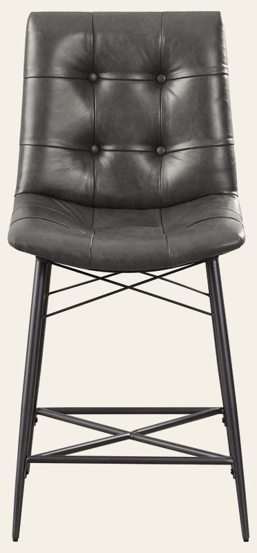 Aiken Upholstered Tufted Counter Stool - What's New Furniture Portland Oregon