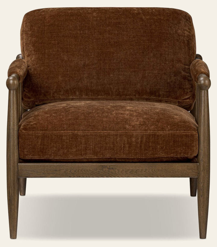 Warren Accent Chair in Altair Sienna - accent chair by Four Hands - Whats New Furniture Portland OR