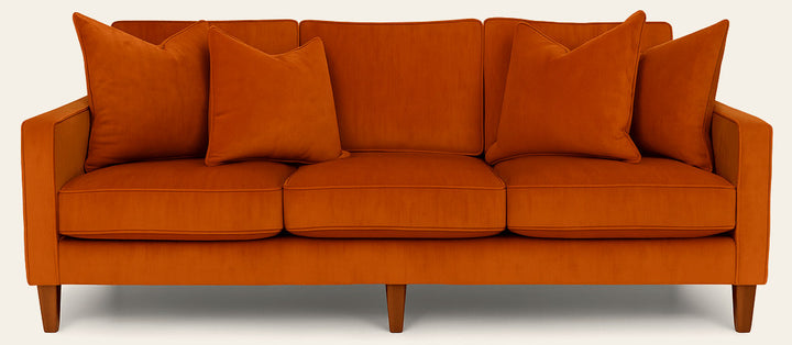 Summit Sofa in Peyton Navy - low-profile contemporary sofa by Stanton - Whats New Furniture Portland OR