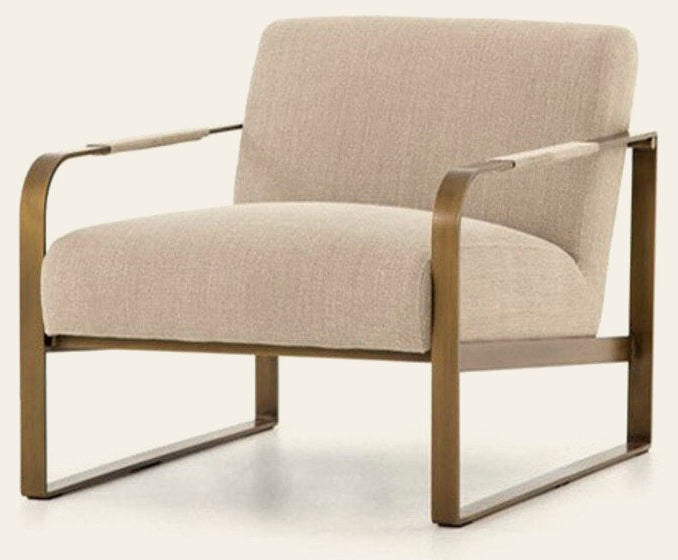Jules Chair in Stonewash - accent chair by Four Hands - Whats New Furniture Portland OR