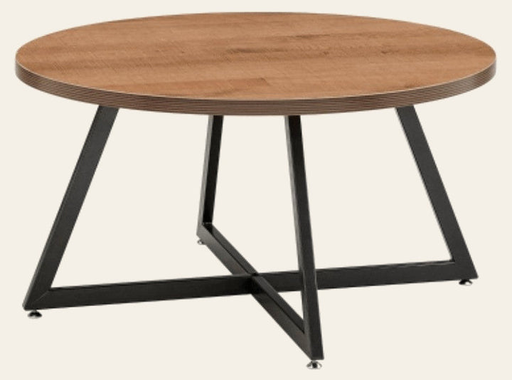 Courtdale Round Coffee Table in Gliese Brown - modern coffee table by NPD - Whats New Furniture Portland OR