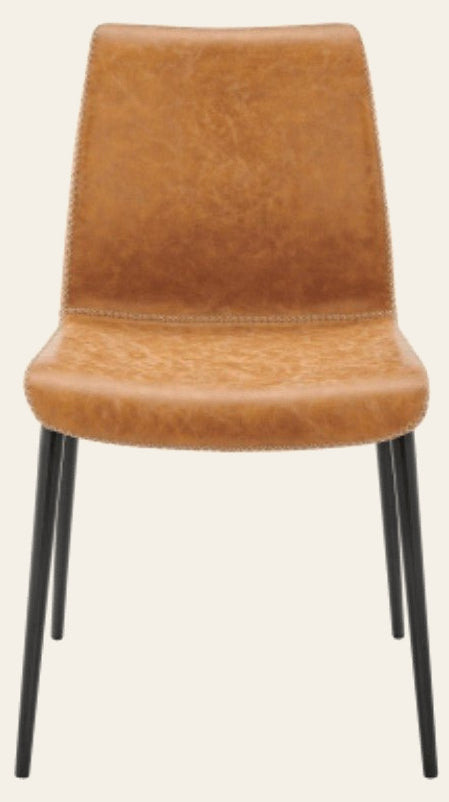 Jayden PU Dining Chair in Vintage Cedar - studio - NPD - Whats New Furniture Portland OR