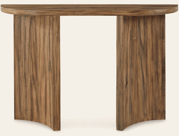 Austanny Sofa Table in Warm Brown - sofa table by Ashley - Whats New Furniture Portland OR