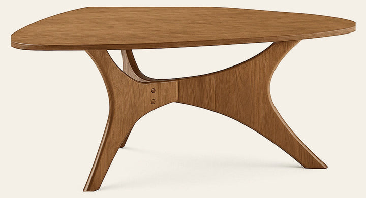 Blaze Coffee Table - side angle - mid-century modern coffee tables - Whats New Furniture Portland OR