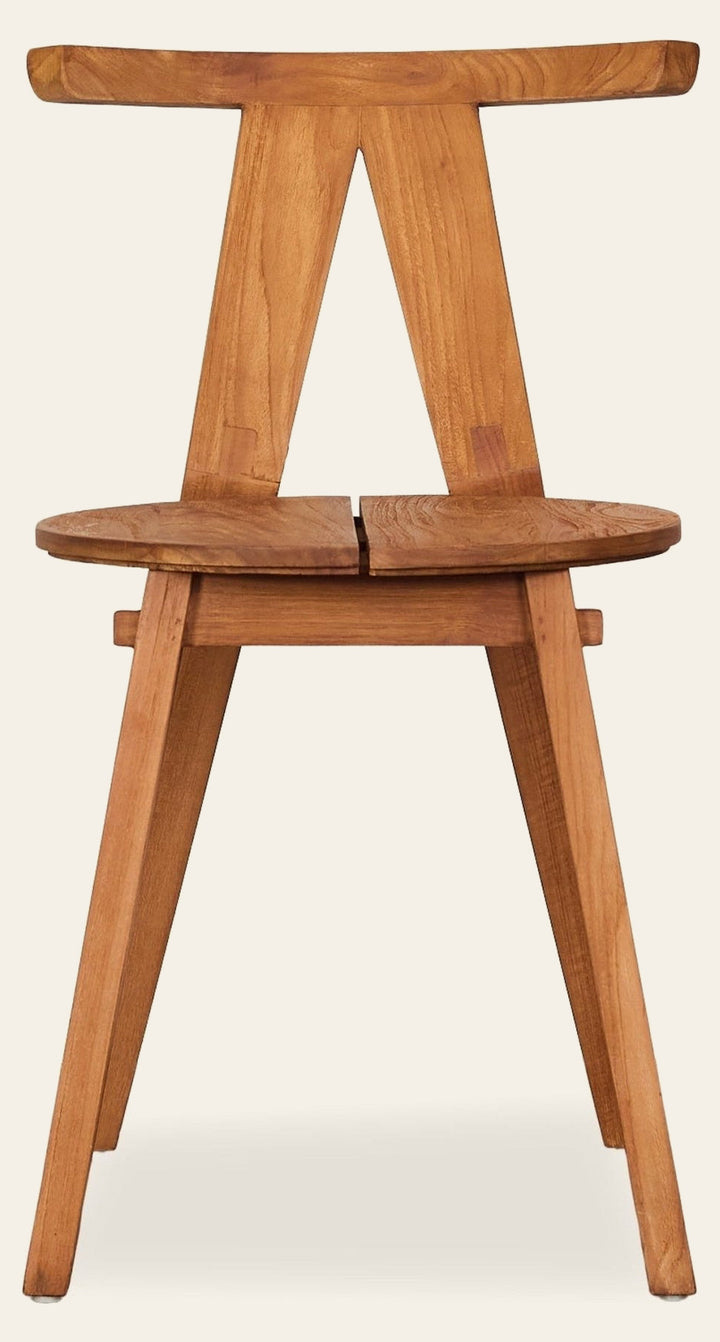 Buffalo Dining Chair in Teak Wood - teak dining chair by LH Imports - Whats New Furniture Portland OR