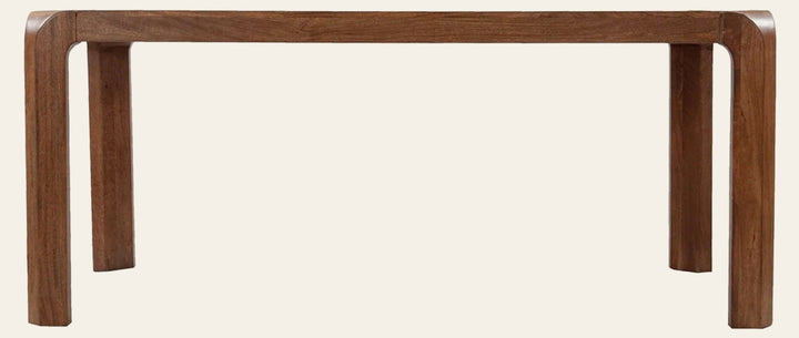 Genesis Dining Table in Mango Brown - solid mango wood dining table by LH Imports - Whats New Furniture Portland OR