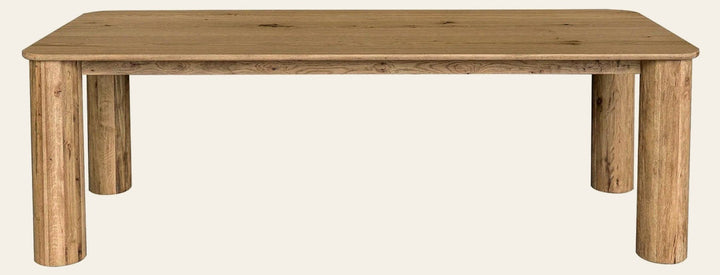 Jasper Dining Table in natural - oak dining table by LH Imports - Whats New Furniture Portland OR