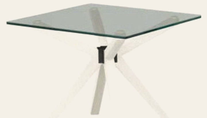 Rainier Side Table in White - Whats New Furniture - Portland, Oregon