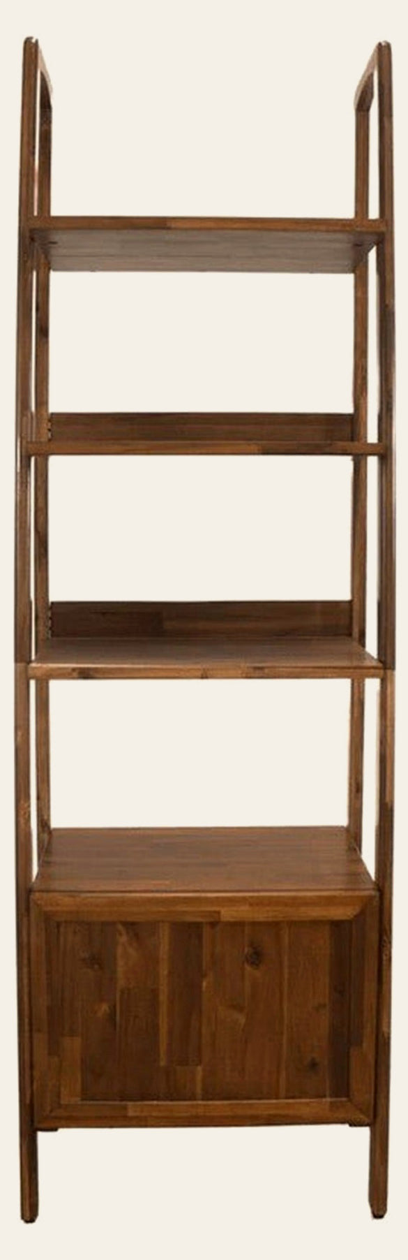 Remix Bookcase - side angle - mid-century modern bookcases - Whats New Furniture Portland OR