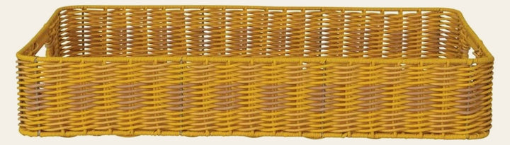 Woven Plastic Tray w/ Handles - Whats New Furniture - Portland, Oregon