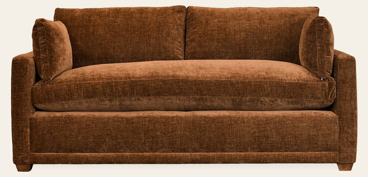 Sylvie Serenity Sleeper Sofa in Burnished Bronze - queen sleeper sofa by Rowe - Whats New Furniture Portland OR