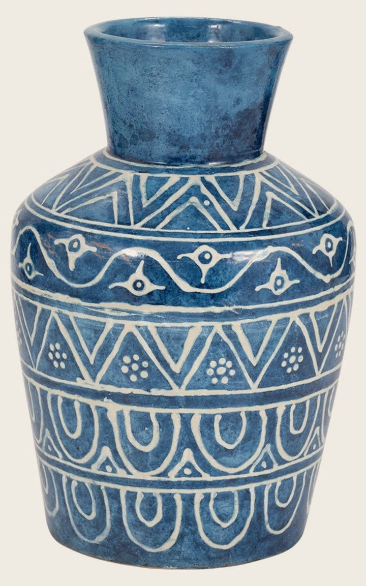 Terracotta Vase front view - Whats New Furniture Portland OR