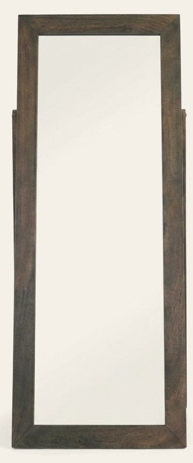 Brown Dirkins Floor Mirror - consignment furniture Portland - Whats New Furniture Portland OR