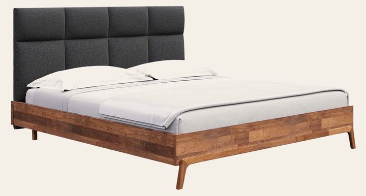 Remix Queen Bed in Grey - bed by LH Imports - Whats New Furniture Portland OR