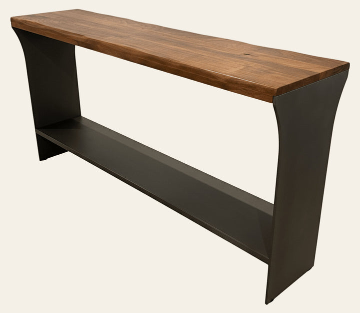 Restore Live Edge Console Table - console table by LH Imports - Whats New Furniture Portland OR