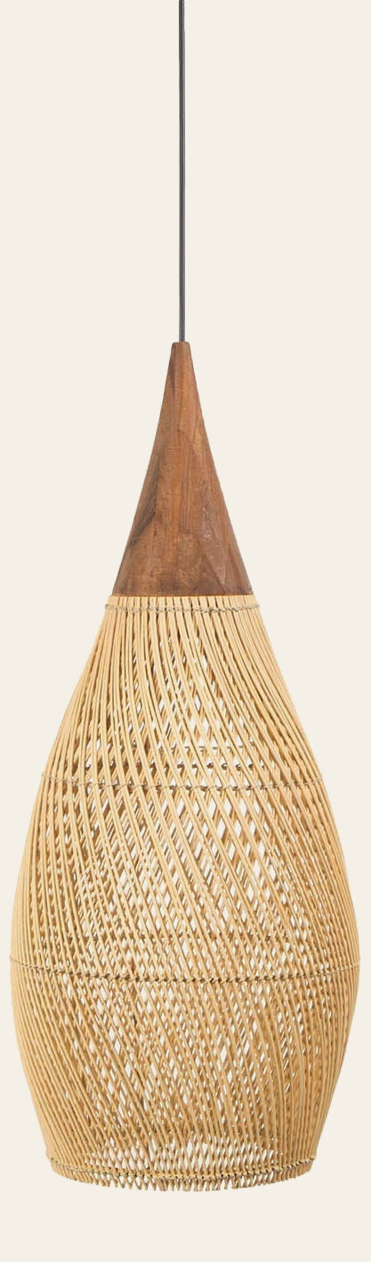 D-Bodhi Horn Pendant Large in Natural - Whats New Furniture Portland