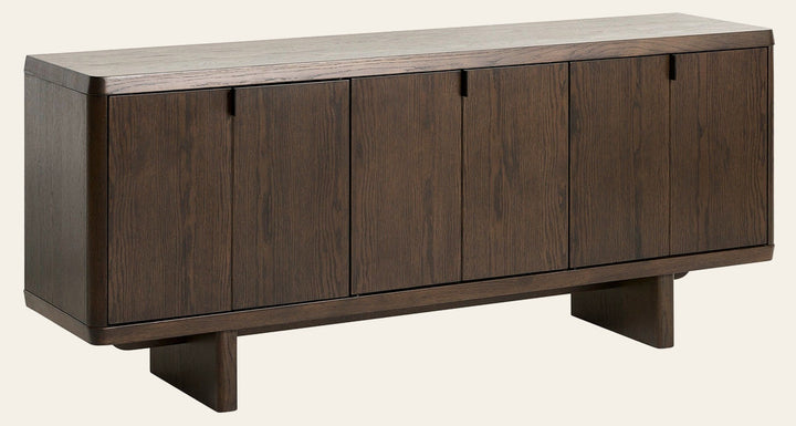 Natu Sideboard in Espresso Oil front view - sideboard by Unique Furniture - Whats New Furniture Portland OR