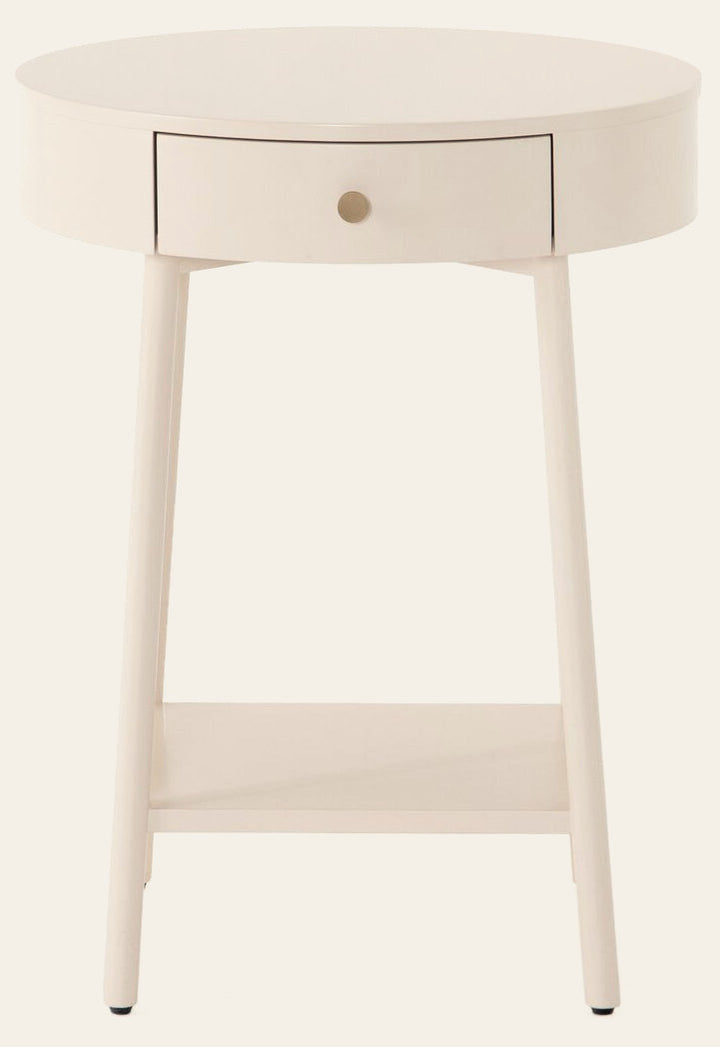 Van Nightstand Matte Alabaster - Whats New Furniture Portland OR