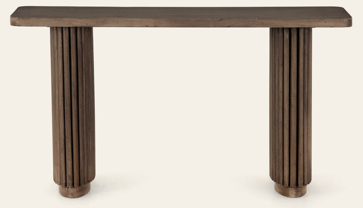 Rutherford Console Table Reclaimed Ashen Brown - Whats New Furniture Portland OR