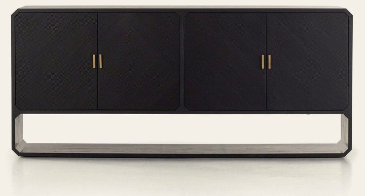 Caspian Sideboard Black Ash - Sideboard by Four Hands - What's New Furniture Portland