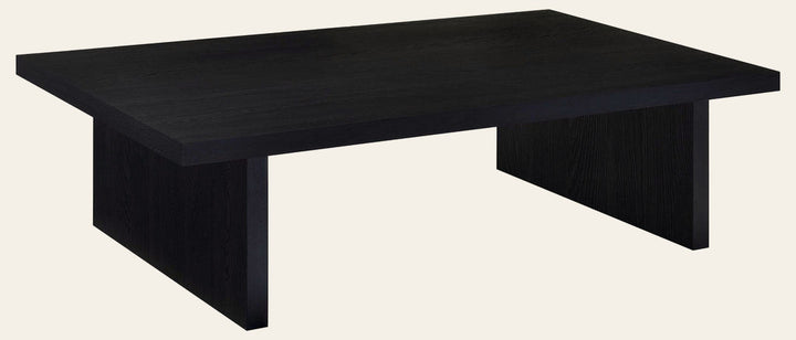 Max Rectangular Engineered Laminate Coffee Table Black - What's New Furniture Portland