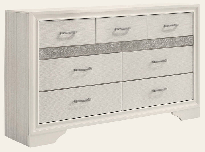 Miranda 9-drawer Dresser White - What's New Furniture Portland