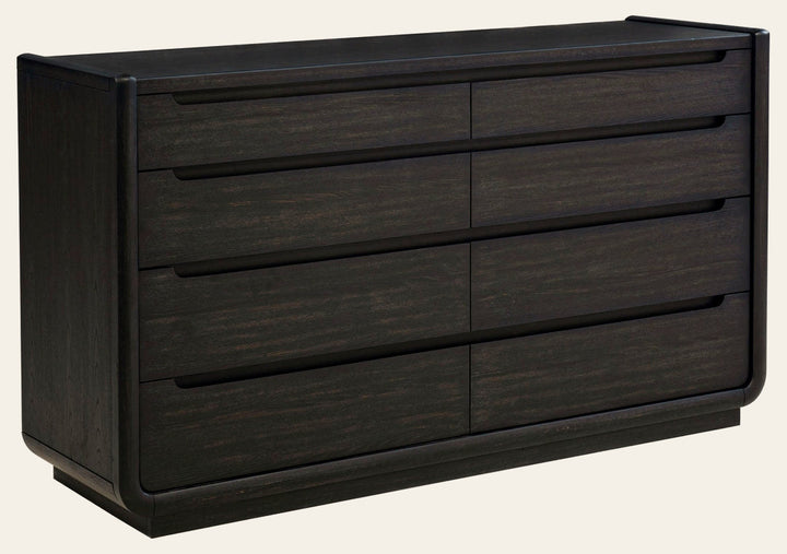 Leandro 8-drawer Bedroom Dresser Cabinet Burnished Black - What's New Furniture Portland