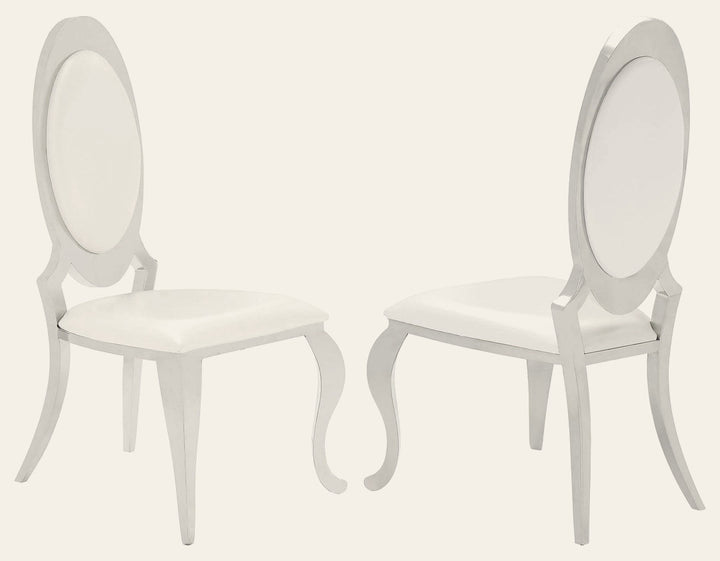 Antoine Upholstered Dining Chair Cream White - What's New Furniture Portland