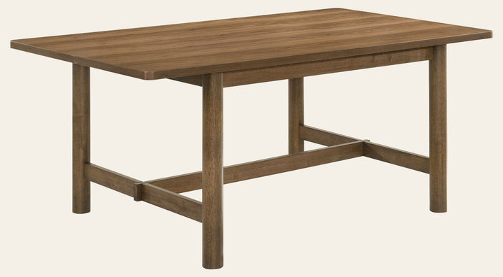 Crestmore 71-inch Rectangular Wood Dining Table Walnut - What's New Furniture Portland