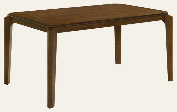 Almonte 59-inch Rectangular Wood Dining Table Dark Brown - What's New Furniture Portland