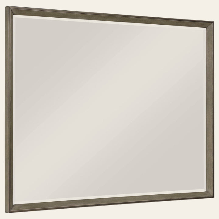 Durango Dresser Mirror Taupe Oak - What's New Furniture Portland