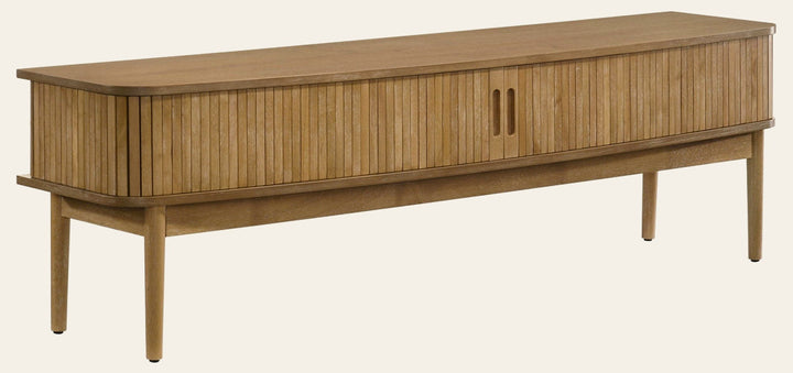 Croyden 71-inch TV Stand Media Console Weathered Natural - What's New Furniture Portland