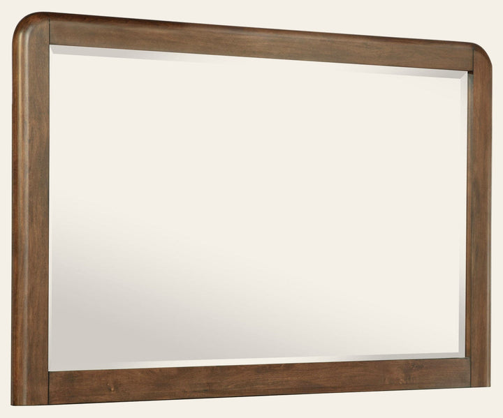 Maderia Dresser Mirror Walnut - What's New Furniture Portland