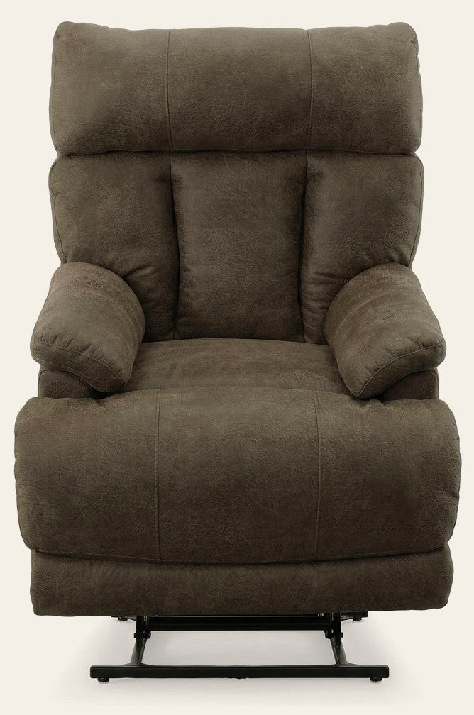 Deschutes Power Lift Recliner by Stanton in Deschutes Coffee — Oregon-made studio product - What's New Furniture Portland