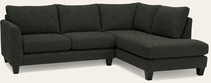 Adia Sectional Sofa in Nexus Arbor with right-facing chaise - 2 piece sectional by Stylus - Whats New Furniture Portland OR