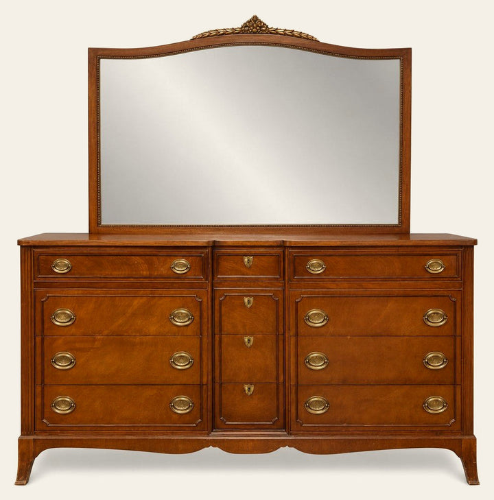 12-Drawer Dresser and Mirror by Thomasville - Whats New Furniture Portland OR