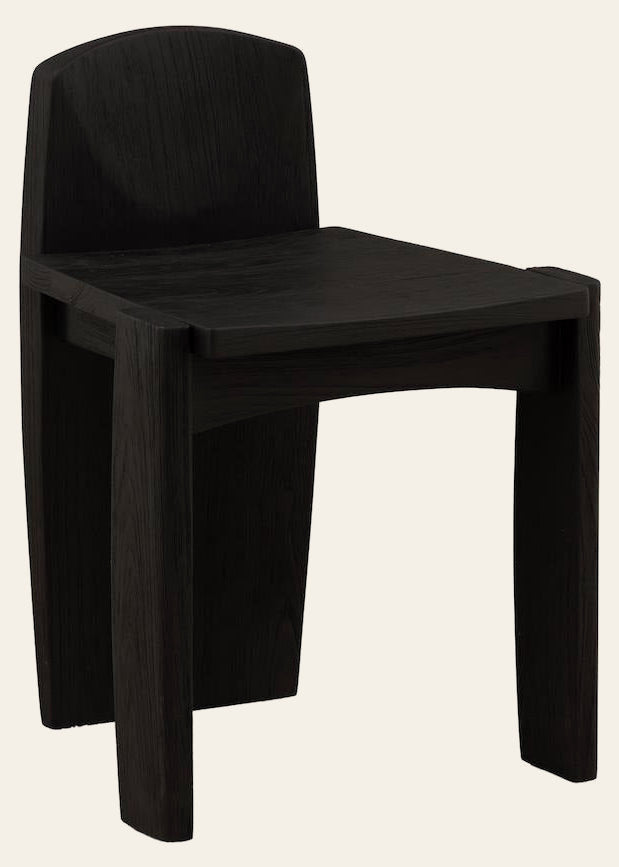 Beale Stool Black by Dovetail - product view - Whats New Furniture Portland OR