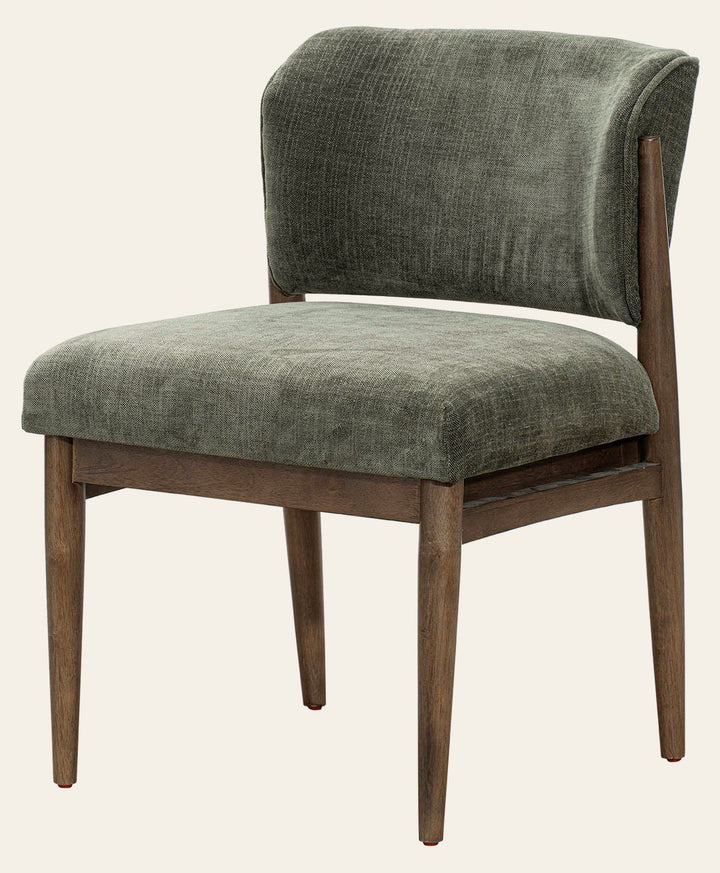 Athens Dining Chair - Olive Chenille - Whats New Furniture Portland OR