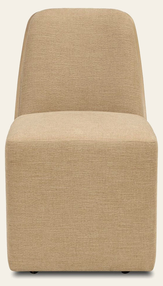Hemphill Dining Chair in Laughlin Natural front studio view - Whats New Furniture Portland OR